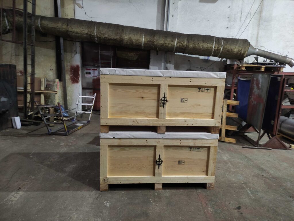 drewniane skrzynie transportowe od producenta do transportu morskiego