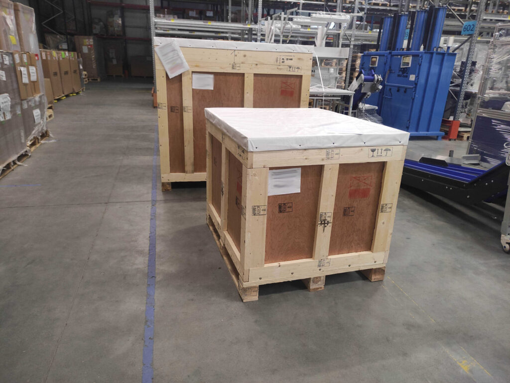 drewniane skrzynie transportowe od producenta